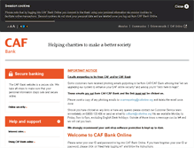 Tablet Screenshot of cafbank.org